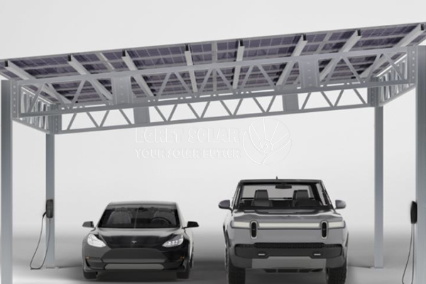 Tugann Egret Solar Company Carports Gréine Nua isteach