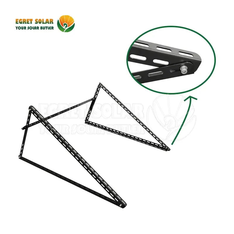 Córas gléasta tripod gréine fillte uillinn inchoigeartaithe