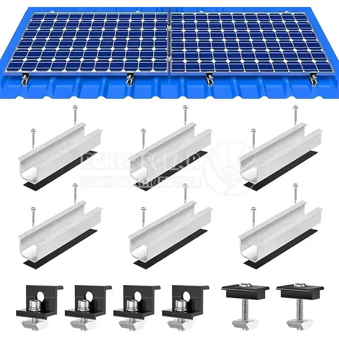 Kit gléasta PV le haghaidh díon traipéisóideach